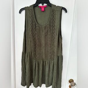 Tunic flowy tank
